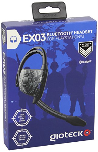 Gioteck - Headset Bluetooth Ex03 - Military Edition (PS3)