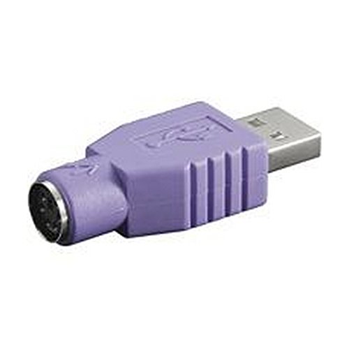 Goobay USB / PS2 Adapter Gris, Violeta adaptador de cable - Adaptador para cable (USB, PS2, Gris, Violeta)