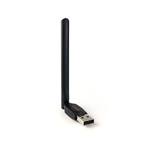 GTMEDIA Antenna WiFi USB WiFi Dongle USB para GTMedia v7s v7 Plus señal para CCCAM IPTV Set-Top Box Compatible con PC/Laptop también
