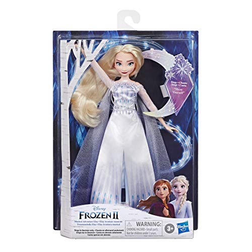 Hasbro Disney Frozen Muñeco Canta la canción Muñeco de Frozen: La Reina de Hielo 2, Juguete para niños