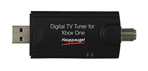 Hauppauge Sintonizador de TV digital para sintonizadores de TV Xbox One y captura de vídeo 1578, color negro