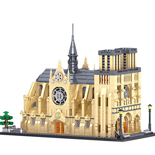 HYZM Architecture Notre Dame De Paris - Bloques de construcción (2541 piezas)