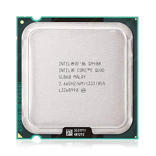 Intel Core 2 Quad Processor Q9400 2.66GHz 6MB L2 Caja - Procesador (Intel® Core™2 Quad, 2,66 GHz, LGA 775 (Socket T), 45 NM, Q9400, 64 bits) Intel Core 2 Quad Processor Q9400 2.66GHz 6MB L2 Caja - Procesador (Intel® Core™2 Quad, 2,66 GHz, LGA 775 (Socket T), 45 NM, Q9400, 64 bits)