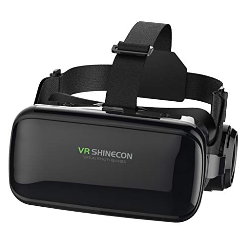 IPOTCH Gafas VR Realidad Virtual para Pantalla de Smartphone de 4,7-6,53 Pulgadas Compatible con iOS/Android/Wins