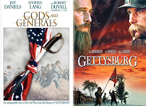 Jeff Daniels + The Civil War Collection: God's and Generals & Gettysburg 2-DVD Feature Film Bundle