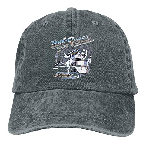 Jhonangel Bob Seger The Silver Bullet Gorra de béisbol Vintage Dad Hat Polo ajustable Trucker Unisex Style Headwear