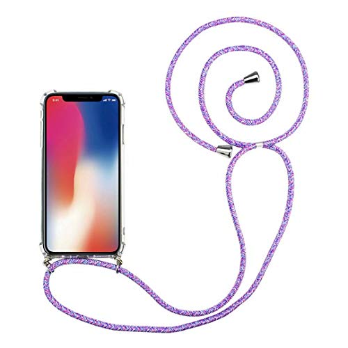 JMstore Funda Compatible con iPhone 11 Pro MAX Transparente TPU PC Carcasa.movil con Colgante/Cadena.Protectora ponible Cordón Cruzado JMstore Funda Compatible con iPhone 11 Pro MAX Transparente TPU PC Carcasa.movil con Colgante/Cadena.Protectora ponible Cordón Cruzado