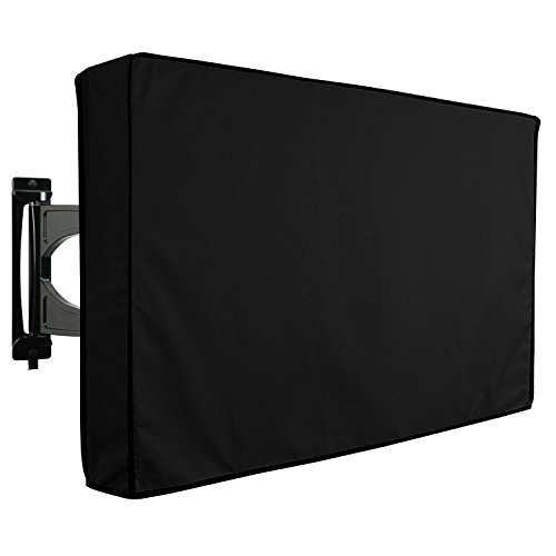 KHOMO GEAR VC-tv-cover-40-Black, Protector de pantalla para televisores de exterior, color negro, talla 40'' - 42''