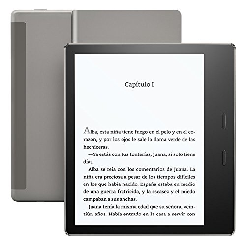 Kindle Oasis - Resistente al agua, 32 GB, 3G gratuito + wifi (9.ª generación, modelo anterior) Kindle Oasis - Resistente al agua, 32 GB, 3G gratuito + wifi (9.ª generación, modelo anterior)