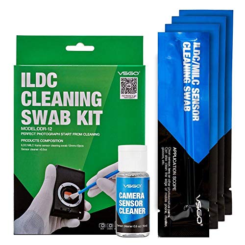 Kit de Limpieza vsgo para M4/3 12 Swab + 15 ml Sensor Cleaner