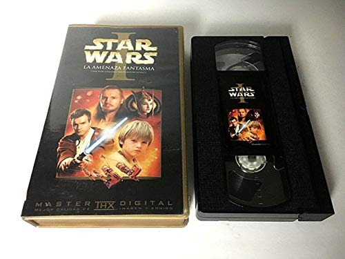 La Amenaza Fantasma Star Wars I VHS