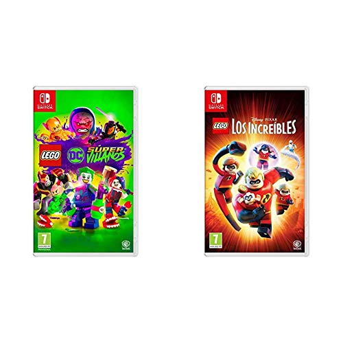 LEGO DC Super-Villans Nintendo Switch, Edición Estándar + Los Increíbles - Edición Estándar - Nintendo Switch
