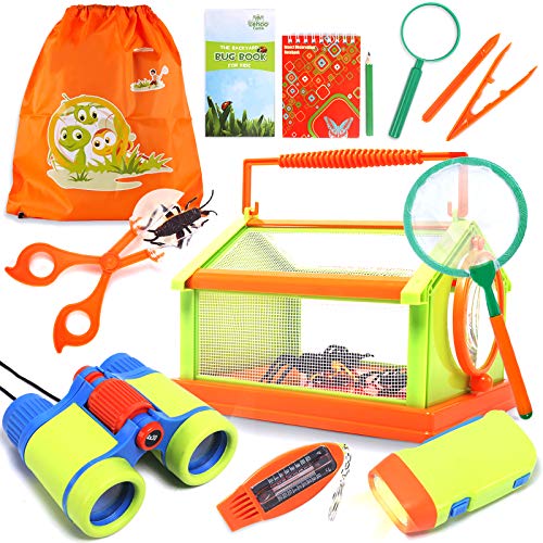 Lehoo Castle Kit Exploracion Niños Kit de Explorador para Niños Juego de Kit de Exploración y Aventura al Aire Regalo de Cumpleaños Navidad para Niños Lehoo Castle Kit Exploracion Niños Kit de Explorador para Niños Juego de Kit de Exploración y Aventura al Aire Regalo de Cumpleaños Navidad para Niños