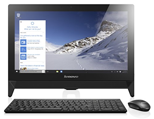 Lenovo IdeaCentre C20-00 1.6GHz N3700 19.5" 1920 x 1080Pixeles Negro PC todo en uno - Ordenador de sobremesa All in One (49,5 cm (19.5"), Full HD, Intel Pentium , 4 GB, 1000 GB, Windows 10 Home)