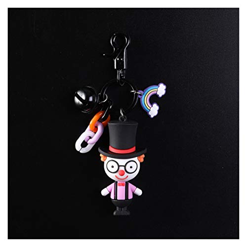 Llavero Dibujo animado lindo del payaso llaveros hembra historieta divertida clave colgante de cadena mochila par baratija del llavero del coche de la cuerda bolsa de regalo de los niños Creatividad Llavero Dibujo animado lindo del payaso llaveros hembra historieta divertida clave colgante de cadena mochila par baratija del llavero del coche de la cuerda bolsa de regalo de los niños Creatividad