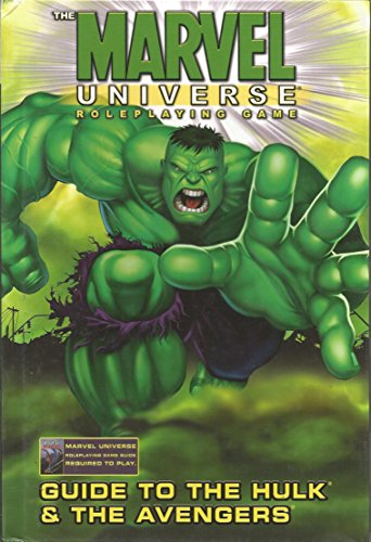 Marvel Universe RPG Guide To Hulk & Avengers HC (Marvel Role Playing Game)
