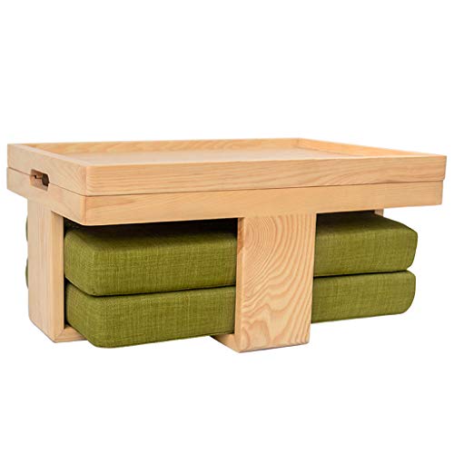 Mesa Baja Mesa de Centro Interior Simple Mesa compacta de Estilo japonés con cojín Mesa Baja con Caja de Almacenamiento Fácil de Usar Mesa Baja Mesa de Centro Interior Simple Mesa compacta de Estilo japonés con cojín Mesa Baja con Caja de Almacenamiento Fácil de Usar