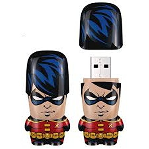 Mimoco 4GB Robin Unidad Flash USB USB Tipo A 2.0 Negro, Rojo - Memoria USB (4 GB, USB Tipo A, 2.0, Tapa, Negro, Rojo)