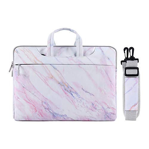 MOSISO Funda Protectora Compatible con 2019 MacBook Pro 16 A2141/15-15.6 MacBook Pro Retina/Surface HP Lenovo Acer ASUS de Portáti, Bolsa de Hombro Blanda Maletín Bandolera de Patrón Mármol, Rosa MOSISO Funda Protectora Compatible con 2019 MacBook Pro 16 A2141/15-15.6 MacBook Pro Retina/Surface HP Lenovo Acer ASUS de Portáti, Bolsa de Hombro Blanda Maletín Bandolera de Patrón Mármol, Rosa