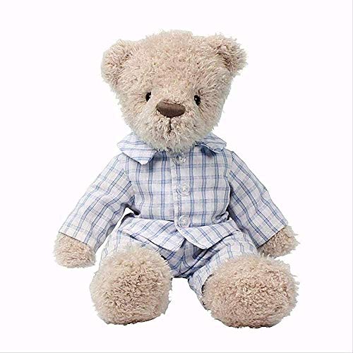 N-P El Lindo Peluche Mide 21 cm de Alto y está Vestido como un muñeco de Oso con una Camiseta. Peluches Decorar Regalos