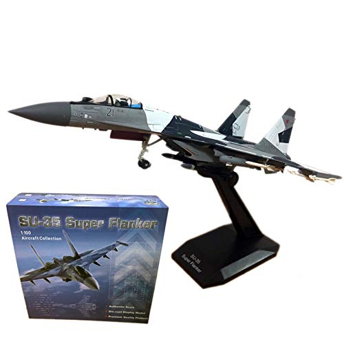 NIKRVE Ruso Su-35 Super Flanker Fighter Diecast Metal Modelo De Avión De Juguete En Escala 1: 100 para Regalo, Niños, Colección NIKRVE Ruso Su-35 Super Flanker Fighter Diecast Metal Modelo De Avión De Juguete En Escala 1: 100 para Regalo, Niños, Colección