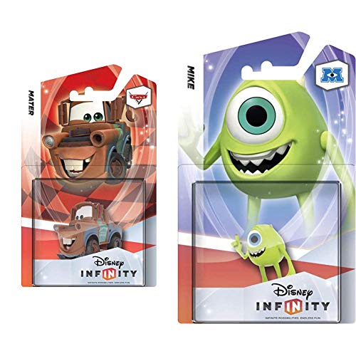 Nintendo Disney Infinity - Figura Cars: Mate + Disney Infinity - Figura Monstruos: Mike