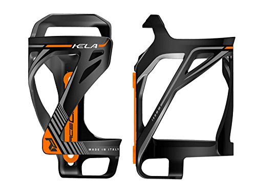 ONOGAL Portabidon Porta Bidon RACEONE KELA Lateral Negro Naranja Bicicleta 6331ngnar