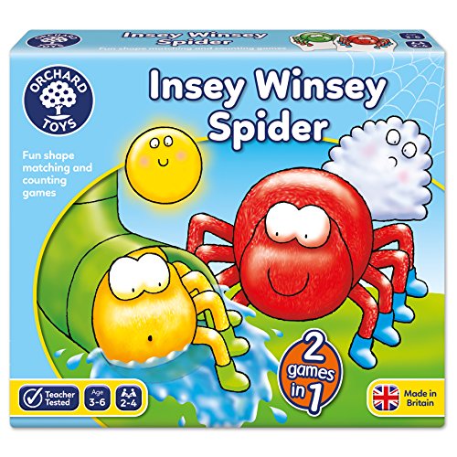 Orchard_Toys Insey Winsey Spider - Juego educativo para aprender a contar y las formas (importado de Reino Unido)