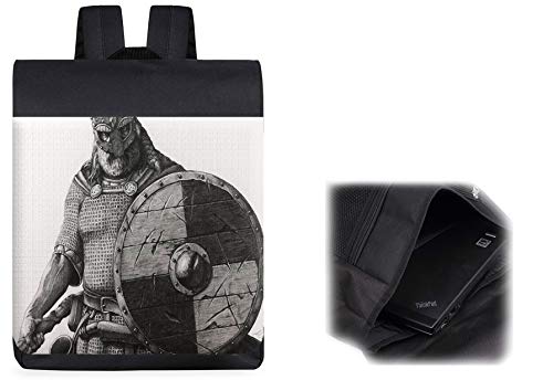 PACK MOCHILA Y ESTUCHE VIKINGO TERROR BARBARO school material