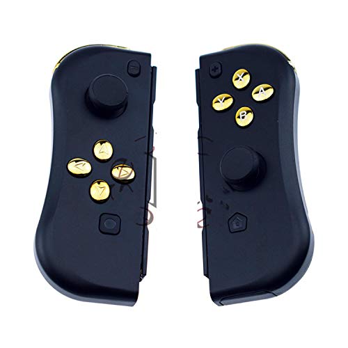 Para Android Game Controller Tv, Nuevo Game Wireless Controller NS (L / R) Bluetooth Gamepad Para NS Joy Game Con Handle Grip Para -Negro Gold- Para Android Game Controller Tv, Nuevo Game Wireless Controller NS (L / R) Bluetooth Gamepad Para NS Joy Game Con Handle Grip Para -Negro Gold-