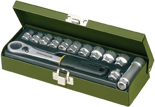 Proxxon 23602 - Juego especial de herramientas (de 5,5 a 14 mm, 13 piezas, 1/4")