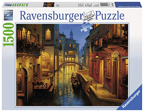 Ravensburger - Aguas de Venecia, Puzzle de 1500 Piezas (16308 3)