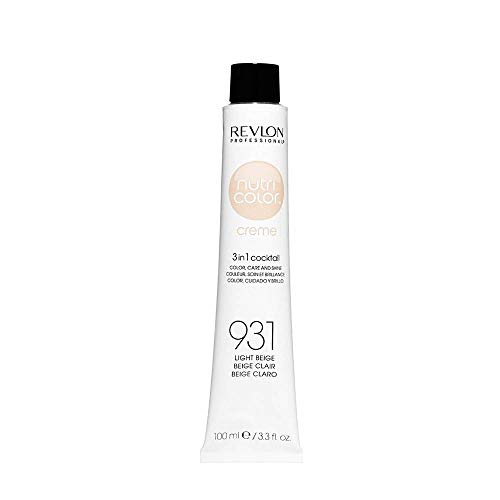 REVLON Professional Crème Nutri Color 931/Beige Claro 50Ml, Único, 50 ml, 50
