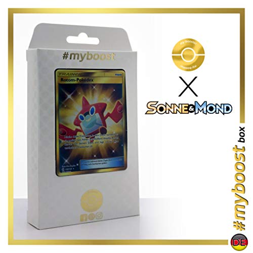 Rotom-Pokédex (Motisma-Dex) 159/149 Dresseur Secrète - #myboost X Sonne & Mond 1 - Coffret de 10 Cartes Pokémon Allemandes