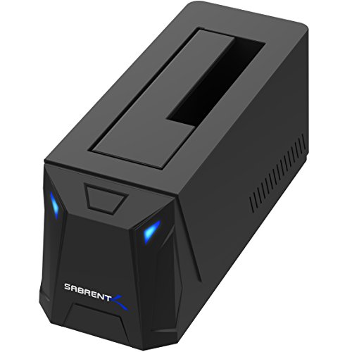 Sabrent Estación de Acoplamiento de Disco Duro Externo USB 3.0 a SATA para Disco Duro de 2.5"o 3.5" ', SSD [Soporte UASP] (EC-UBLB)