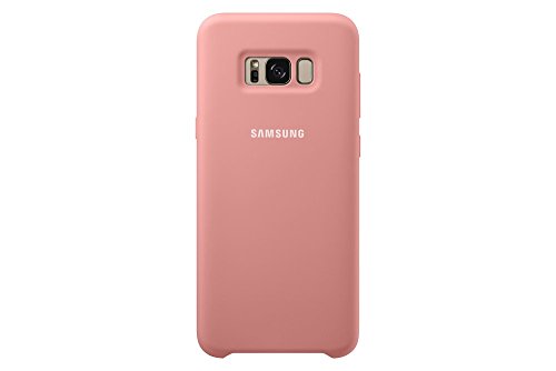 Samsung Silicone, Funda para smartphone Samsung Galaxy S8 Plus, Rosa (Pink)