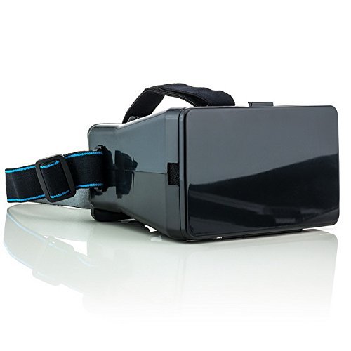 Saxonia VR Realidad Virtual Gafas 3D para Sony Xperia | Universal Visor Virtual Reality Video Juegos simulación