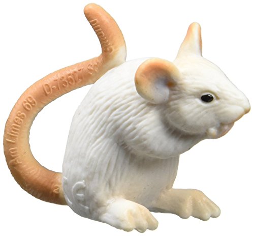 Schleich - Figura ratón, Color Blanco (14406)