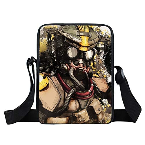 SCYTSD Apex Legends Juego De Dibujos Animados En 3D Bolsa De Hombro Correa Ajustable Bolsas Escolares Ergonómico Dayback para Niños,07