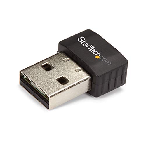 StarTech.com Adaptador de Red Inalámbrica Wifi USB - AC600 - Micro Adaptador Externo de Red Wireless 1T1R 802.11ac - 2.4GHz y 5GHz StarTech.com Adaptador de Red Inalámbrica Wifi USB - AC600 - Micro Adaptador Externo de Red Wireless 1T1R 802.11ac - 2.4GHz y 5GHz
