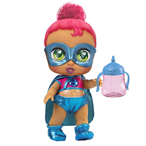 Super Cute - Muñecas para niñas Super Cute Muñeca Interactiva superheroína Kala con biberón mágico y Accesorios Muñecas Niñas 3 años Muñecas bebé recién nacido para niños niñas