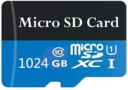Tarjeta de memoria SD SDXC de 128 GB, 512 GB, 1024 GB, clase 10 de alta velocidad con adaptador SD (1024 GB-2)
