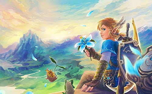 The Legend of Zelda Breath of The Wild Link 97cm x 60cm 39inch x 24inch Waterproof Poster *Anti-Fading* 1WP/366928724