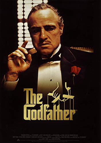 Theissen The Godfather Brando Cult Film Movie Art Poster Print Retro Vintage - Matte Poster Frameless Gift 28cm x 43cm)*IT-00151
