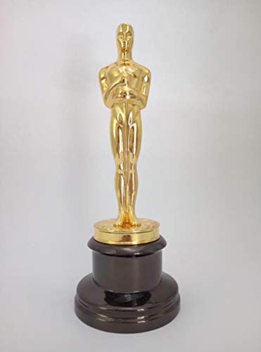 THREE 1: 1 Oscar Statue Figuras de Metal Premios del Trofeo Oscar Premios en Metal Oscar Craft, A