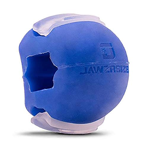 Tonificador facial, dispositivo ejercitador de mandíbula y equipo tonificador de cuello Jawzrsize: Nivel 1 (resistencia de 30 libras [13,60 kg] - (diversos niveles de resistencias disponibles)