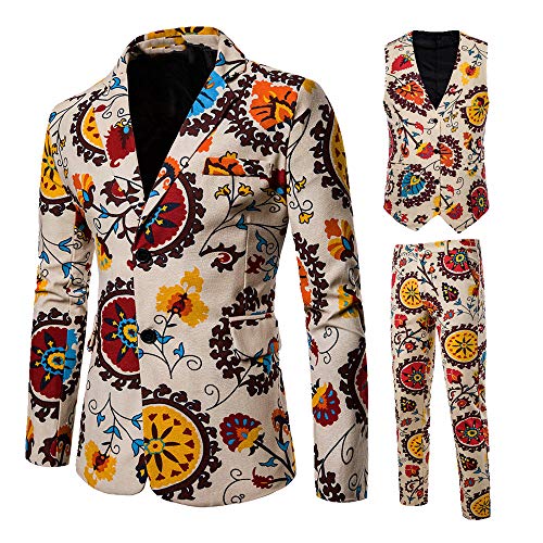 Traje de tres piezas para hombre en primavera y otoño. Traje de tres piezas para hombre en primavera y otoño.