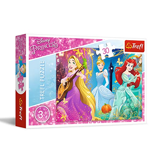 TREFL 5900511182347 Puzzle Puzzle - Rompecabezas (Puzzle Rompecabezas, Dibujos, Niños, Disney Princess, Niño/niña, 3 año(s))
