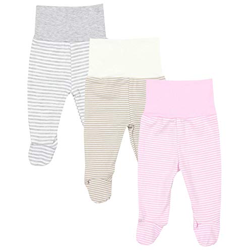 TupTam Polaina de Bebé para Niñas, Pack de 3, Mix de Colores 3, 56 TupTam Polaina de Bebé para Niñas, Pack de 3, Mix de Colores 3, 56