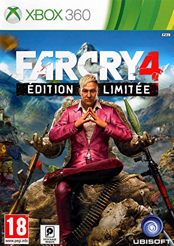 Ubisoft Far Cry 4 Limited Edition, Xbox 360 Básico Xbox 360 Francés vídeo - Juego (Xbox 360, Xbox 360, Shooter, Modo multijugador, M (Maduro))